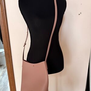 Samara Crossbody Purse in Dusty Rose